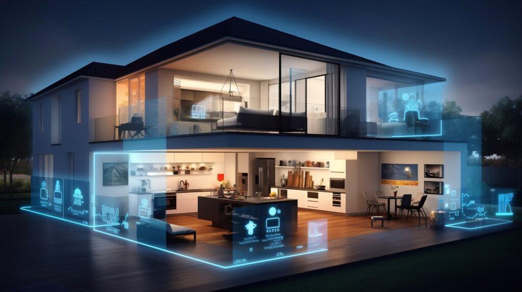 Vernetztes Smart Home mit Technikvisualisierung | Wechselrichter